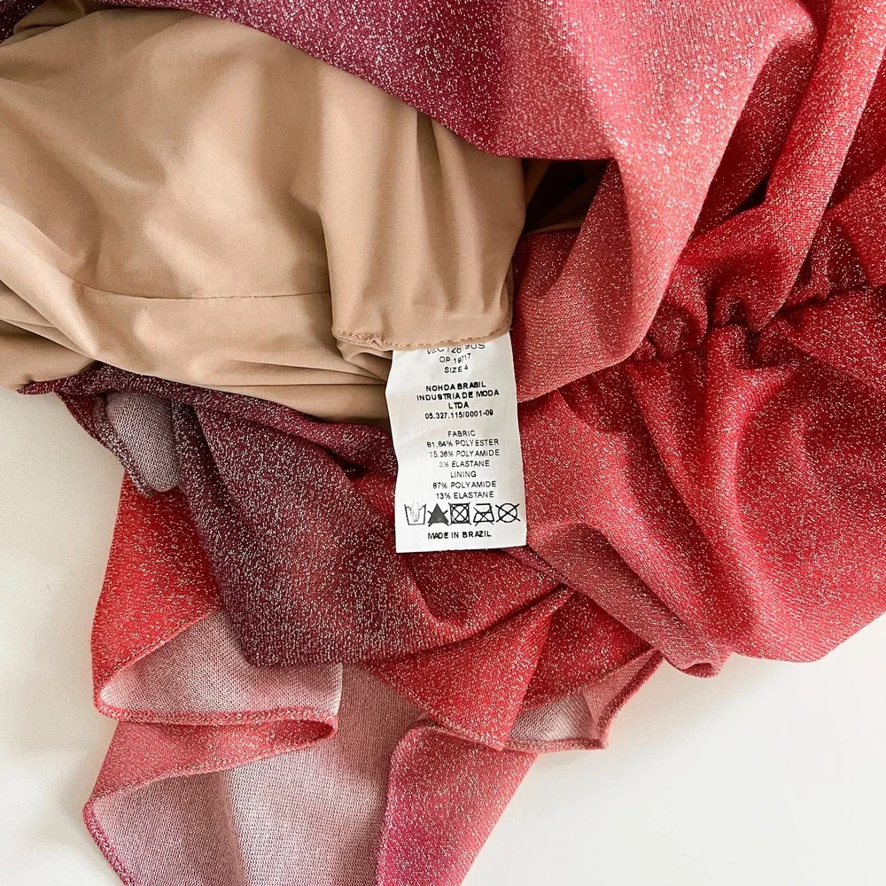 PatBO Multicolor One-Shoulder Mini Dress - Picture 9 of 9